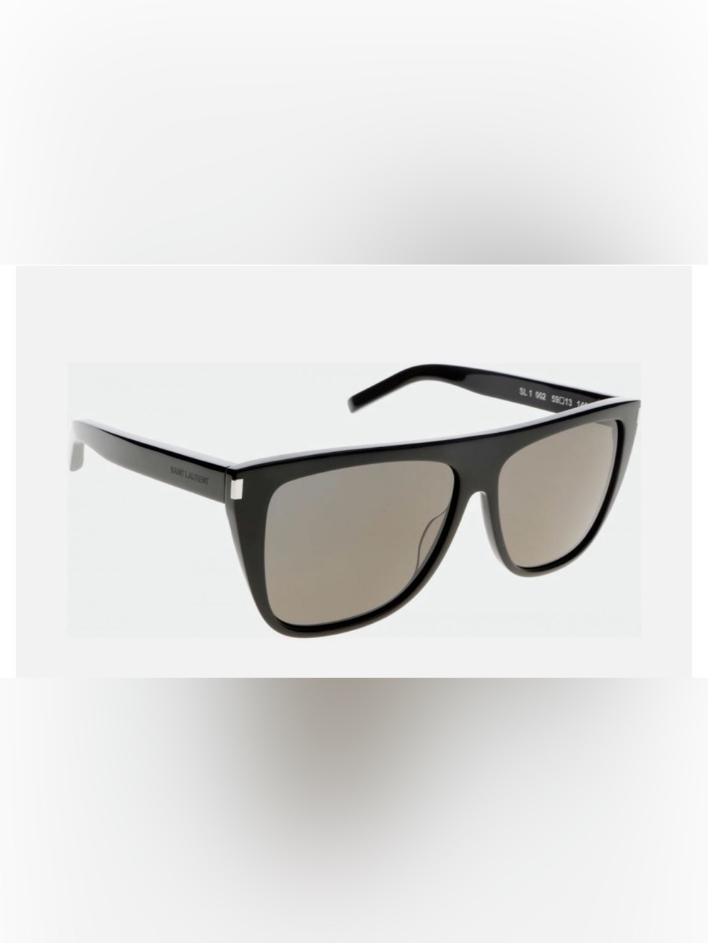 Yves Saint Laurent Black Frame Sunglasses unisex